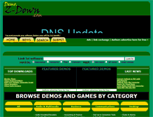 Tablet Screenshot of demo.z-down.com